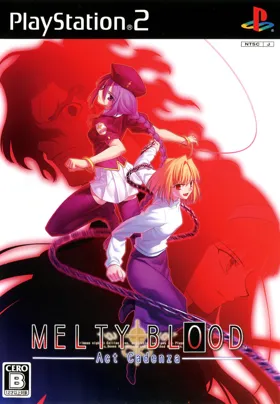 Melty Blood - Act Cadenza (Japan) box cover front